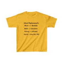 Load image into Gallery viewer, Kids -- School Heavy Cotton Tees
