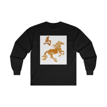 Load image into Gallery viewer, CNY - HORSE Ultra Cotton Long Sleeve Tee
