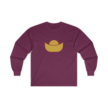 Load image into Gallery viewer, CNY - GOLD NUGGET Ultra Cotton Long Sleeve Tee
