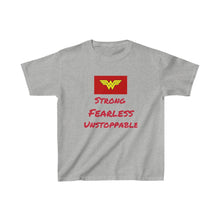 Load image into Gallery viewer, Kids -- STRONG, FEARLESS, UNSTOPPABLE Tee
