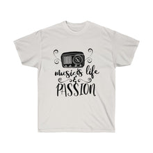 Load image into Gallery viewer, MUSIC IS LIFE Tee
