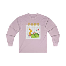 Load image into Gallery viewer, CNY - INVESTMENT WEALTH Ultra Cotton Long Sleeve Tee
