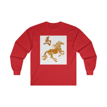 Load image into Gallery viewer, CNY - HORSE Ultra Cotton Long Sleeve Tee
