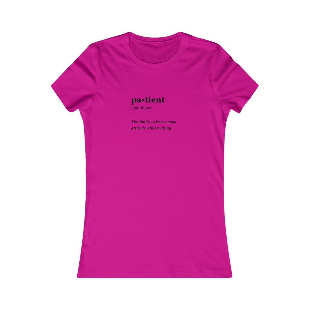 Women's PATIENT Tee