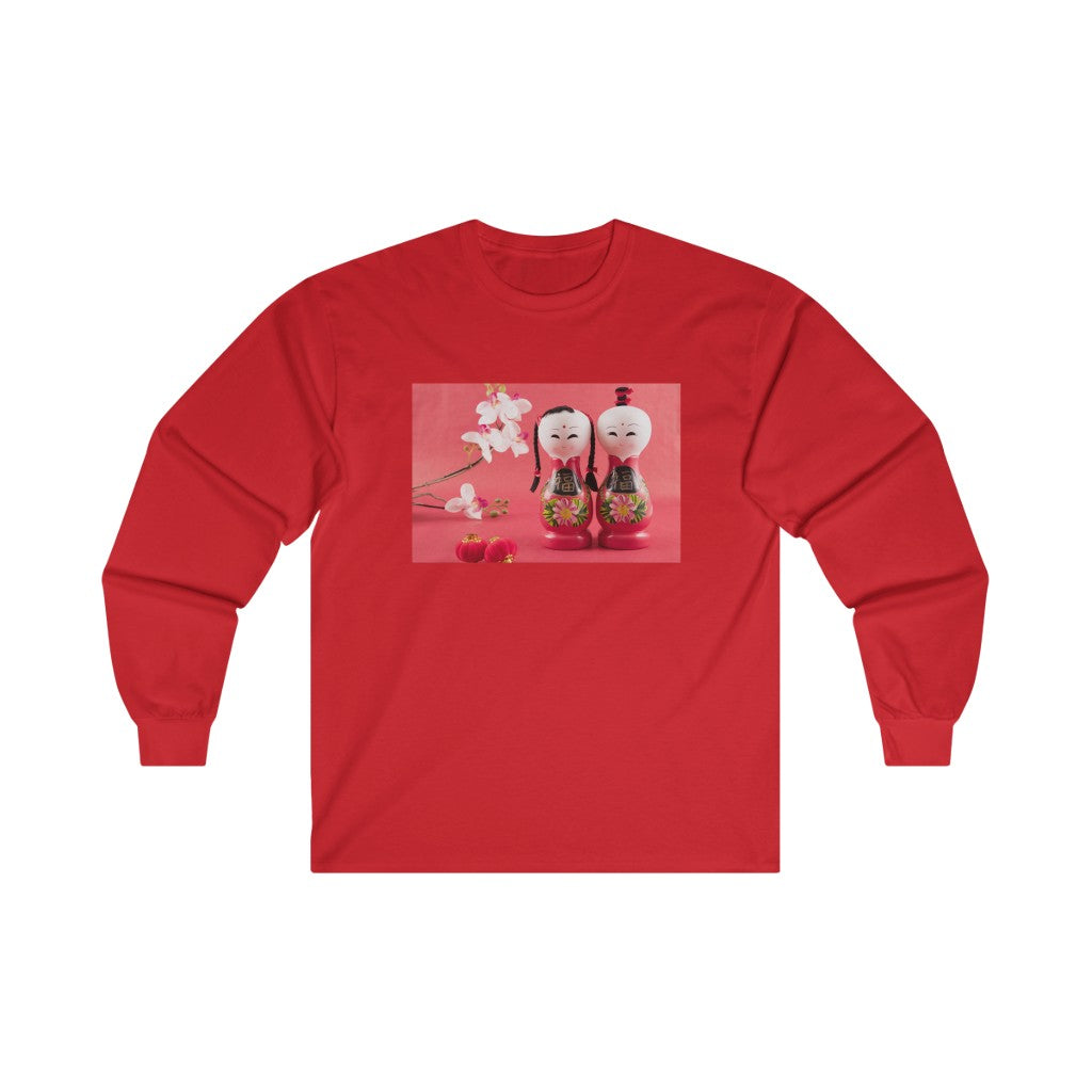 CNY - HAPPY COUPLE  Ultra Cotton Long Sleeve Tee