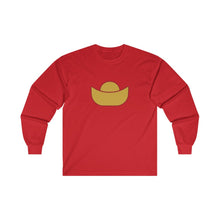 Load image into Gallery viewer, CNY - GOLD NUGGET Ultra Cotton Long Sleeve Tee
