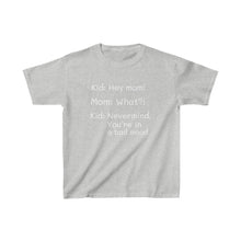 Load image into Gallery viewer, Kids -- HEY MOM Heavy Cotton™ Tee
