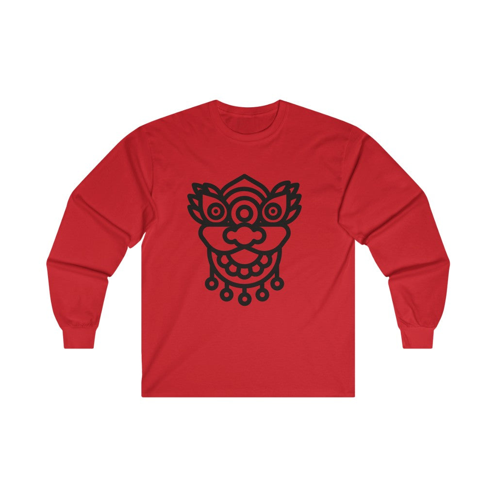 CNY - LION HEAD Ultra Cotton Long Sleeve Tee