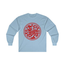 Load image into Gallery viewer, CNY - Tiger Pattern Ultra Cotton Long Sleeve Tee
