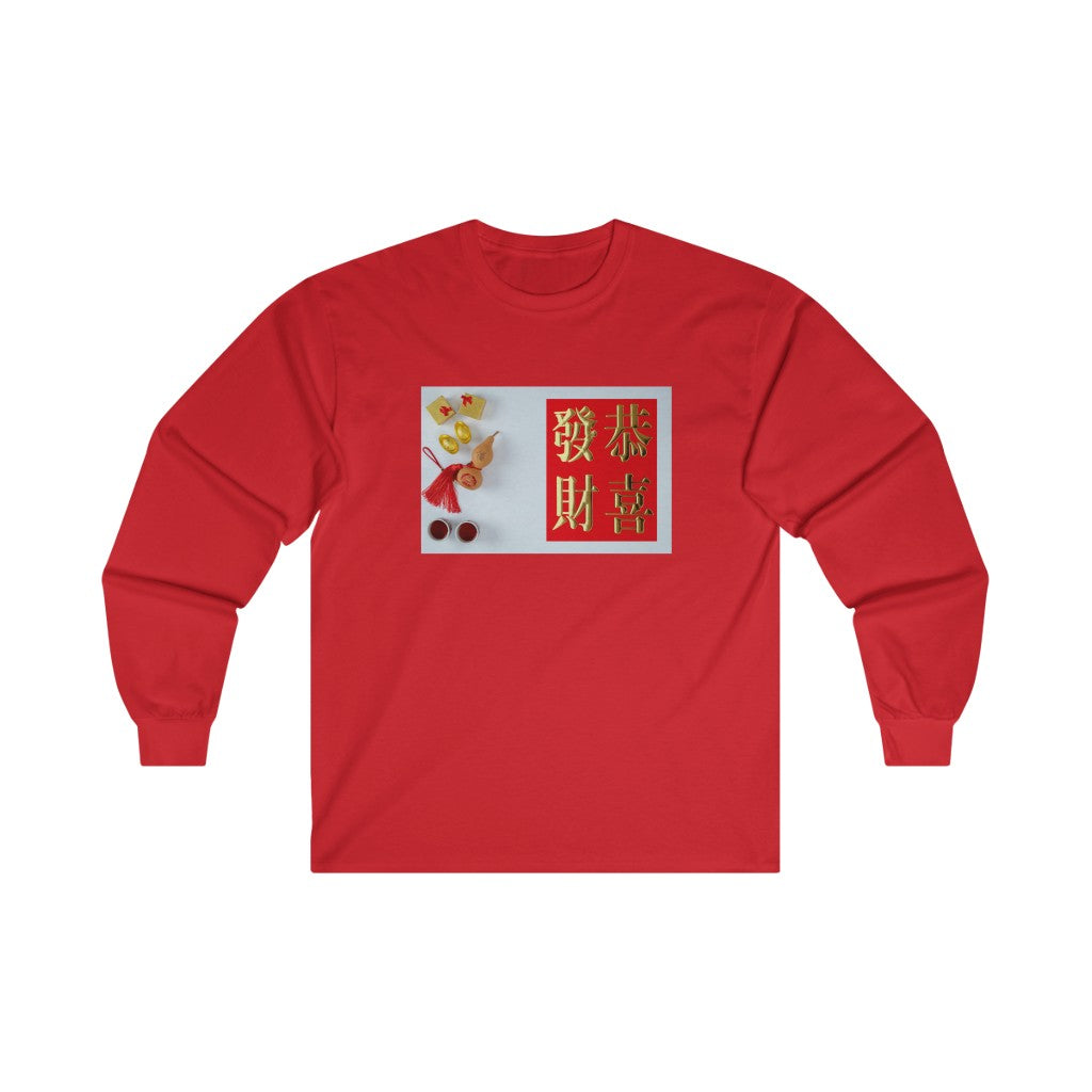 CNY - GONG HAI FA CHOI 2 Ultra Cotton Long Sleeve Tee