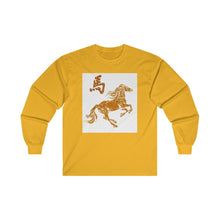 Load image into Gallery viewer, CNY - HORSE Ultra Cotton Long Sleeve Tee
