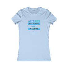 Load image into Gallery viewer, Women&#39;s ADVOCATE EDUCATE Tee
