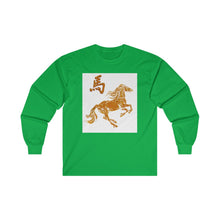 Load image into Gallery viewer, CNY - HORSE Ultra Cotton Long Sleeve Tee
