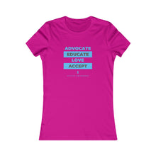 Load image into Gallery viewer, Women&#39;s ADVOCATE EDUCATE Tee
