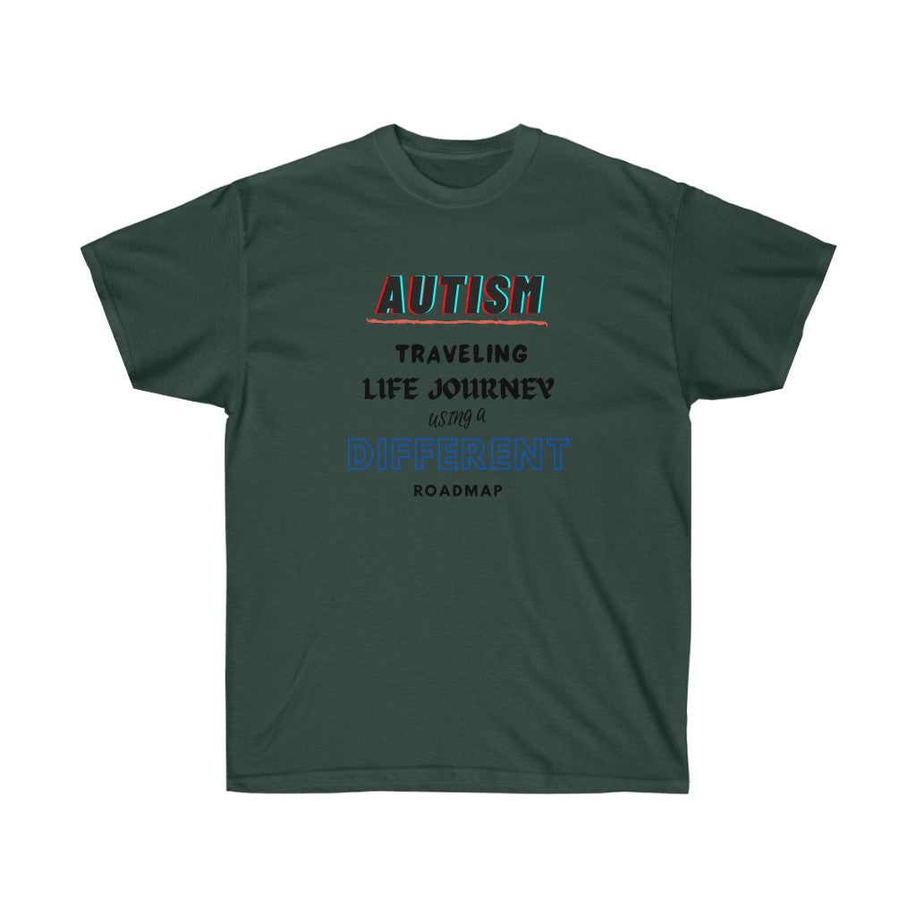 AUTISM DIFFERENT MAP Tee