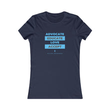 Load image into Gallery viewer, Women&#39;s ADVOCATE EDUCATE Tee
