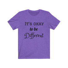 Load image into Gallery viewer, BE DIFFERENT Jersey Tee
