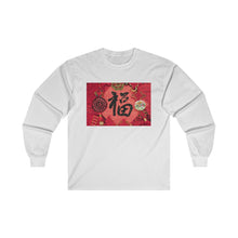 Load image into Gallery viewer, CNY - DECORATIVE FOOK CHARACTER Ultra Cotton Long Sleeve Tee
