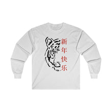 Load image into Gallery viewer, CNY - Tiger Happy Chinese New Year Ultra Cotton Long Sleeve Tee
