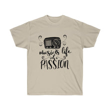 Load image into Gallery viewer, MUSIC IS LIFE Tee
