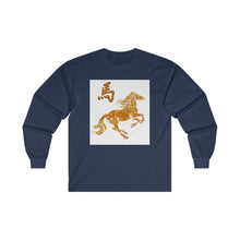 Load image into Gallery viewer, CNY - HORSE Ultra Cotton Long Sleeve Tee
