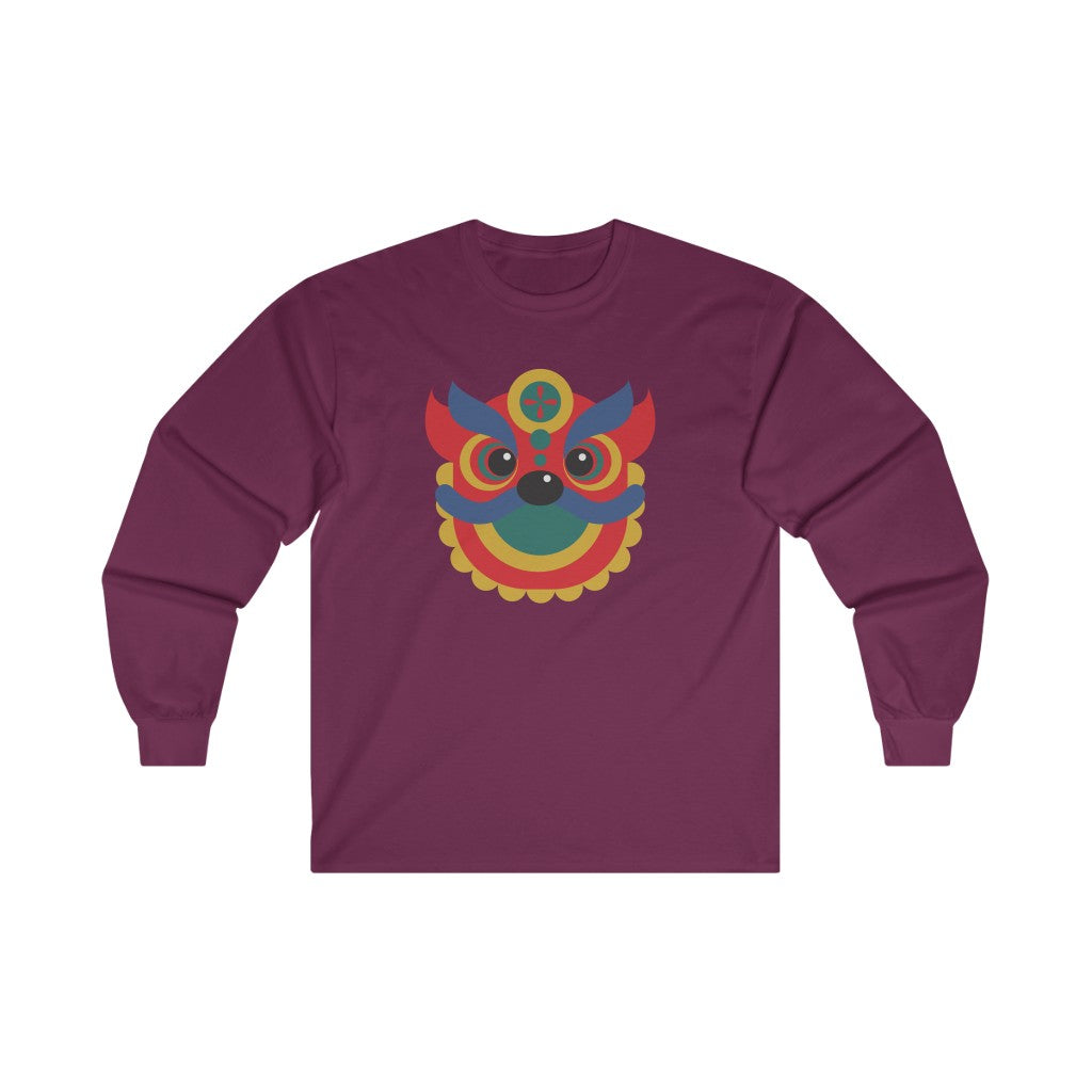 CNY - LION HEAD Ultra Cotton Long Sleeve Tee