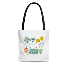 Load image into Gallery viewer, Roadtrip AOP Tote Bag
